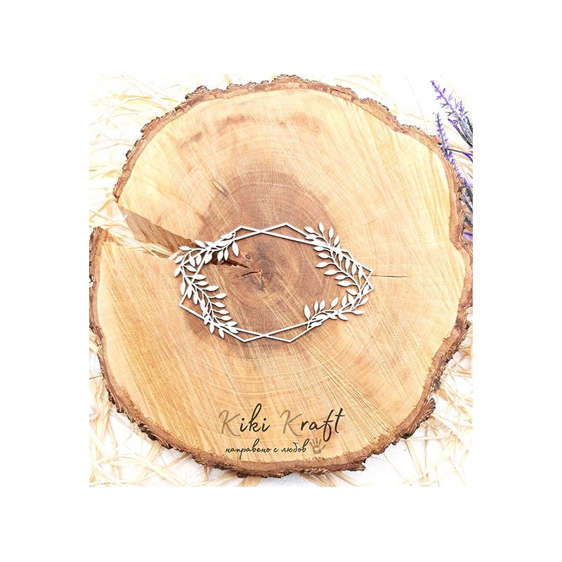 Рамка от бирен картон-0347