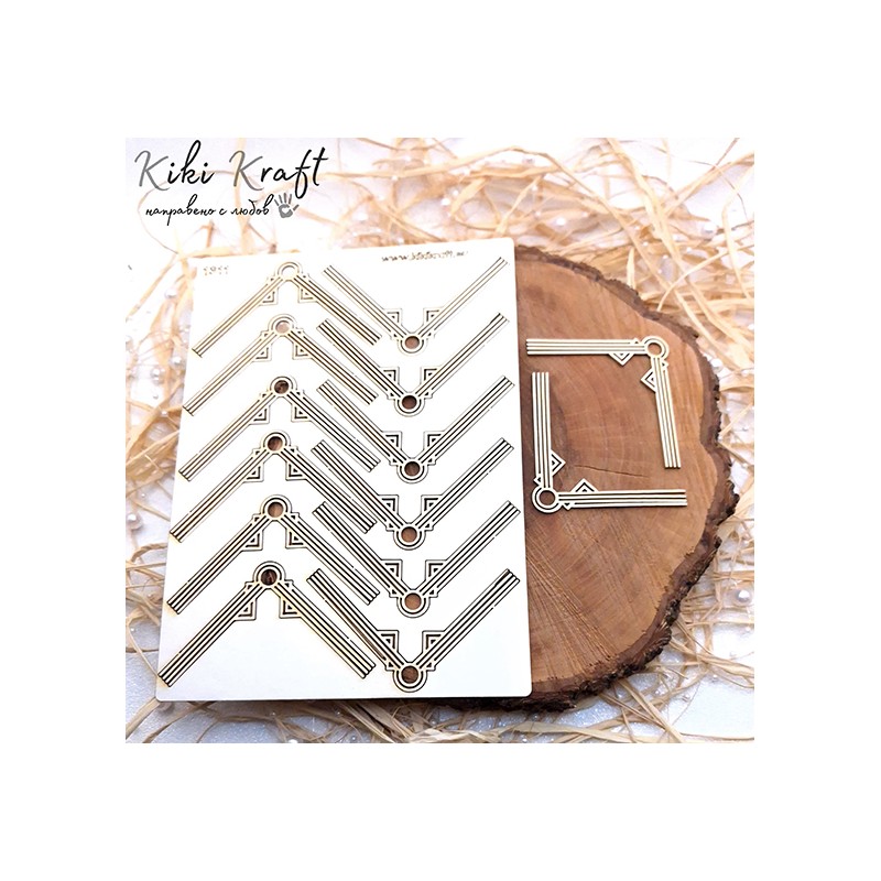 Ъгли от бирен картон,1311