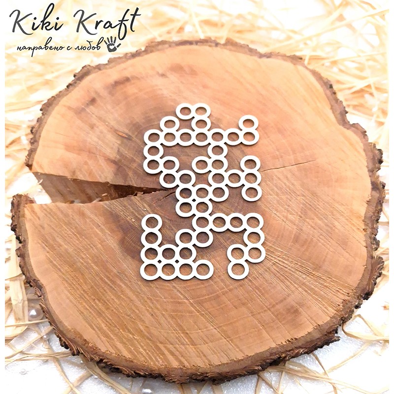 Фонов елемент,1145 - Лазерно изрязан, екологичен и уникален!