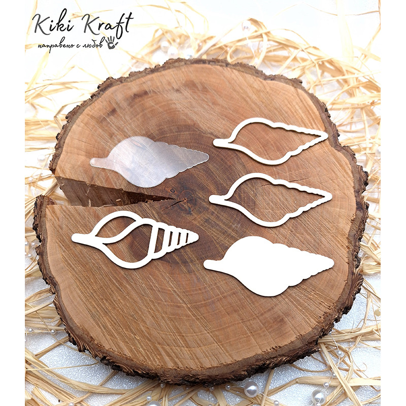 Шейкър с мида от бирен картон и ацетатна плака  – Ш0121