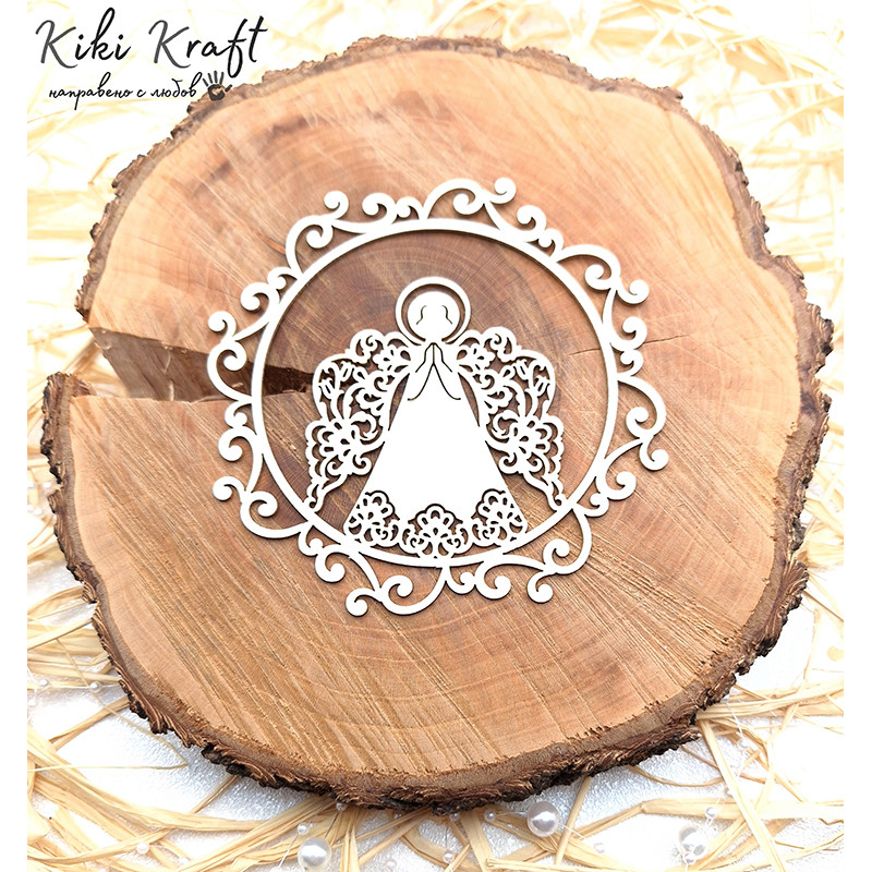 angel in frame with lace wings chipboard laser cut 1810 angel in frame with lace wings chipboard laser cut 1810