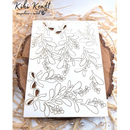 Сет коледни клонки с...